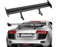 VEVOR Universalus galinis spoileris GT stiliaus automobiliui, reguliuojamas bagažinės sparnas, 135 cm, matinis juodas