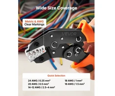 Koduva VEVOR užspaudimo įrankis SN-68B, 0,25-4 mm²