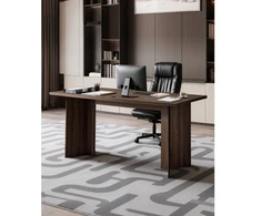 Koduva VEVOR vadovinis stalas 160 x 80 x 76 cm, riešutmedžio