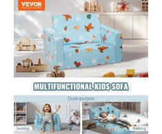 Koduva VEVOR vaikiška sofa FL-XY-3, dangaus mėlyna