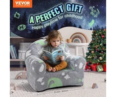 Koduva VEVOR vaikiška sofa kėdė ETSF017, pilka