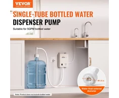 VEVOR Vandens butelio siurblys 3,8 l/min 40 psi, su 609,6 cm PE žarna