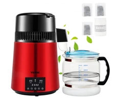 VEVOR Vandens distiliatorius, 1 L/val., 4 l, 750 W, 220 V