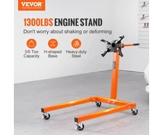 Koduva VEVOR variklio stovas, 1300 lb, su 360° reguliuojama galvute