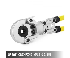 Koduva VEVOR varinių vamzdžių užspaudimo replės, V 12–28 mm, TH 16–32 mm, 360° galvutė