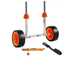 VEVOR Vežimėlis baidarėms, 113,4kg keliamoji galia, 19,1 cm padangos, su atrama