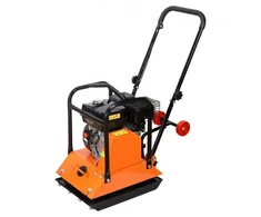 VEVOR Vibroplokštė, 6,5 AG 212CC benzininis variklis, 6400 VPM, 15 kN, 53 x 40 cm plokštė
