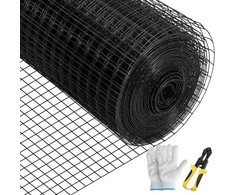 VEVOR Vielos tinklas, 36" x 50' su 1" x 1" tinkleliu, cinkuotas plienas, 16 gauge