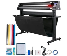 Koduva VEVOR vinilo pjaustyklė, 1350 mm, LED ekranas, su stovu