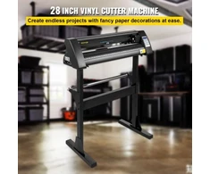 Koduva VEVOR vinilo pjaustytuvas 28 colių, 720 mm, su grindiniu stovu, juodas