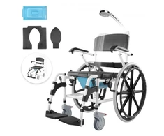 VEVOR Vonios vežimėlis HFK-3301-24, baltas / juodas, 136 kg