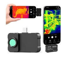 VEVOR VT256 šiluminė kamera telefonams ir planšetėms, Android ir iOS, 512 x 384, 25 Hz