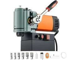 Koduva VEVOR žemo profilio magnetinis gręžimo stovas, 1300 W, 35 mm, 10000 N, 650 aps./min., 8840E