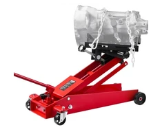 VEVOR Žemo profilio transmisijos kėliklis, 1000 lbs / 0.45 t, 16–64 cm, 360° pasukami priekiniai ratai