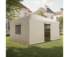 Koduva VEVOR žiemos pavėsinės uždanga 3,68 x 4,9 m kietam stogui
