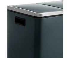Koduva Virtuvinė šiukšliadėžė 54 l, plienas ir ABS plastikas, 60,4 x 30 x 56,3 cm