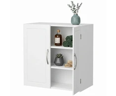 Koduva Vonios kambario sieninė spintelė, MDF, balta, 30 x 60 x 60,1 cm