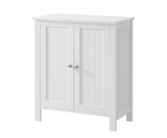 Koduva Vonios spintelė, pastatoma, balta, MDF, 60 x 80 x 30 cm, su 2 reguliuojamomis lentynomis