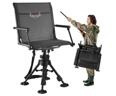 Koduva Medžioklinė kėdė VEVOR, 360° tylus pasukimas, sulankstoma, reguliuojamas aukštis, 158 kg, XW-HC-03