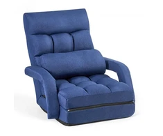 Sofa Koduva VEVOR grindų kėdė, tamsiai mėlyna, QX-0339-4