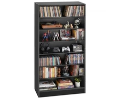 TV staliukas Koduva DVD ir CD spintelė VEVOR, 7 aukštų, 70 x 30 x 140 cm
