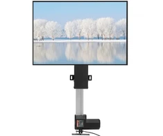 TV staliukas VEVOR Motorizuotas TV laikiklis su keltuvu, 50,8 cm eiga, 71,1–81,3 cm televizoriams, iki 59,9kg