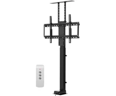 TV staliukas VEVOR Motorizuotas TV stovų liftas, 32–70 col., iki 54 kg, grindinis