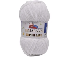 Himalaya Dolphin Baby siūlai, 5vnt po 100g, pliušas-poliesteris, mezgimui