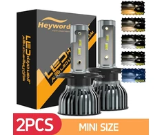 LED automobilinė lemputė, H7, 8000K, 22000LM