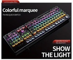 Mechaninė klaviatūra RGB