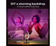 Nordhelios Išmanusis RGB LED šviestuvas „Muzikinė Nota Tik Tok“ – Bluetooth, App valdymas ir sinchronizacija su muzika