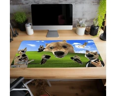 Pelės kilimėlis "Doge Memes", 80x40cm