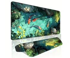 Pelės kilimėlis "Japanese Koi Pond", 30x60cm