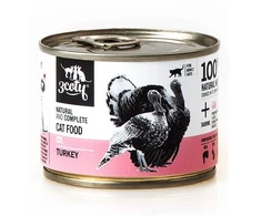 Kačių Maistas - 3COTY 07 Turkijos Drėgnas Maistas 180g Monoproteininis Be Glitimo