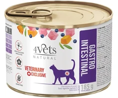 Drėgnas Kačių Maistas - 4VETS Natural Gastro Intestinal 185 g