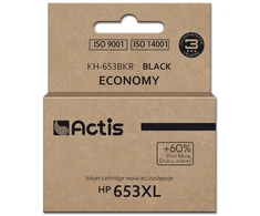 Actis Rašalo Kasetė - HP 653XL 20 ml Juoda