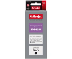 Rašalo Kasetė - Activejet AB-D60BK 100 ml Juoda