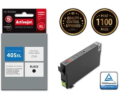 Activejet AE-405BNX rašalas (pakeitimas Epson 405XL C13T05H14010; Supreme; 21ml; juodas)