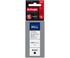 „Activejet AH-912BRX“ rašalo kasetė (pakeičiama HP 912XL 3YL84AE; Premium; 1100 puslapių; 30 ml, juoda)