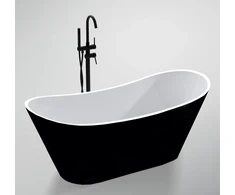 Akrilinė vonia LIBRA 206 balta/juoda