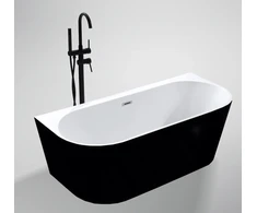 Akrilinė vonia RIVA 207 balta/juoda