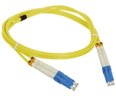 A-lane Alantec FOC-LCLC-9SMD-3 InfiniBand/šviesolaidinis kabelis 3 m LC Geltona