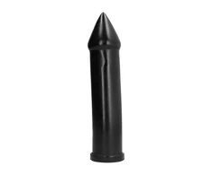 All Juodas Model 24 Intimate Priedas, 24 cm, Smooth Surface, Juodas