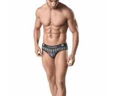 ANAIS MEN SLIP &amp; THONG ANAIS MEN Aegis Slip S - Checkered Briefs, Pilkas, Comfortable Fit