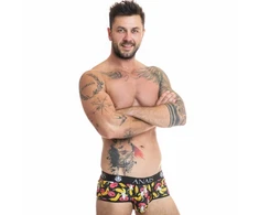 ANAIS MEN Banana Brief M - Sporty Lycra Underwear Banana Print