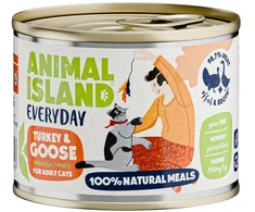 Drėgnas Kačių Maistas - Animal Island Kasdienis Kalakutienos 200g