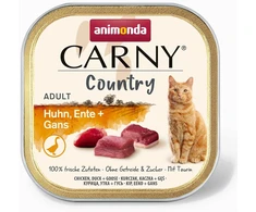 Animoda Drėgnas Kačių Maistas - ANIMONDA Carny Country Vištiena, Antis + Žąsis 100 g
