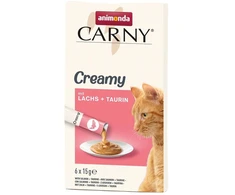 ANIMONDA Carny lašiša su taurinu - kačių skanėstai - 6 x 15 g