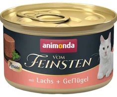 Animoda Drėgnas Kačių Maistas - Animonda Mousse Lašiša Ir Paukštiena, 85 g