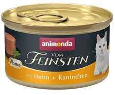Animoda Drėgnas Kačių Maistas - Animonda Vom Feinsten Mousse Vištiena Ir Triušis 85 g